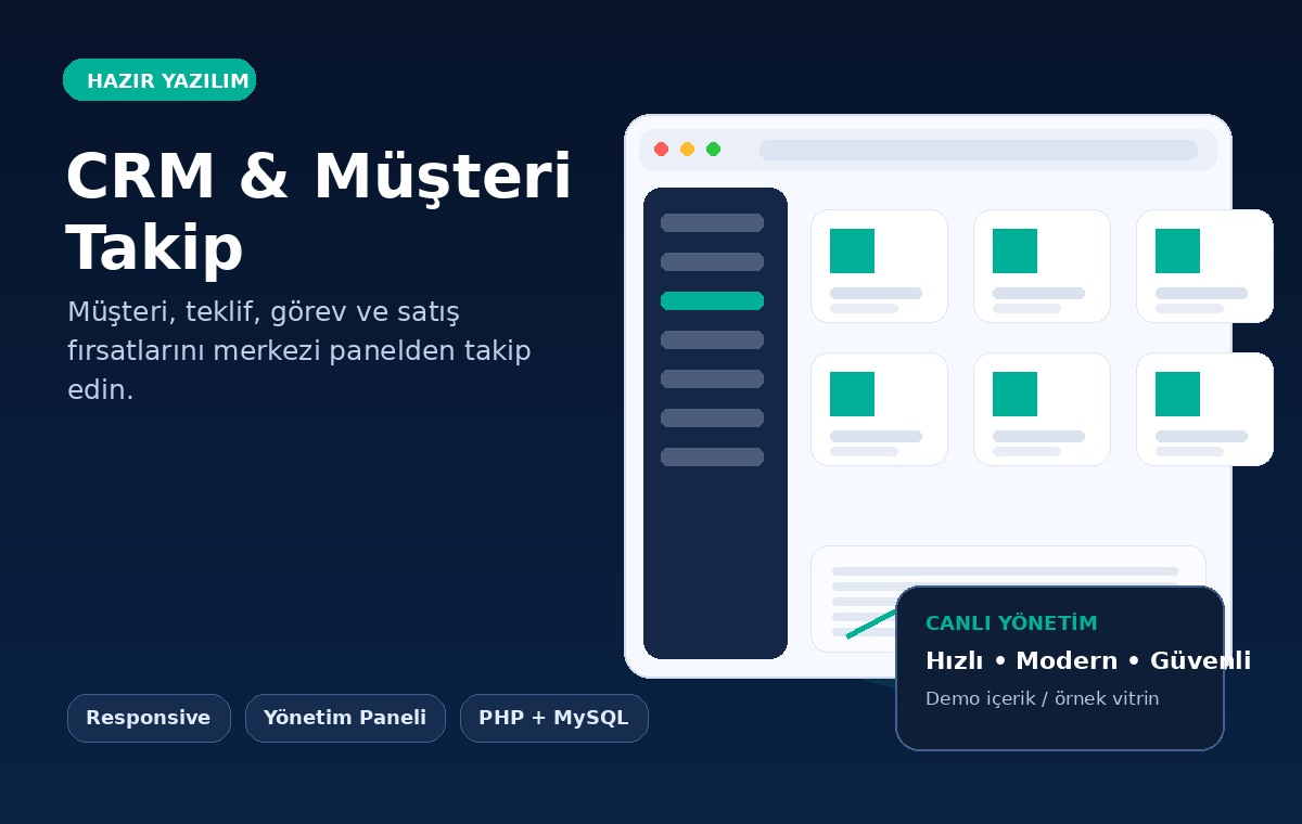 CRM Yazılımı